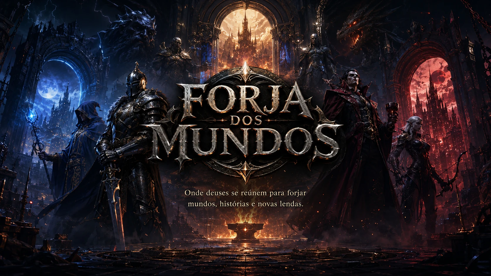 Arte oficial da Forja dos Mundos